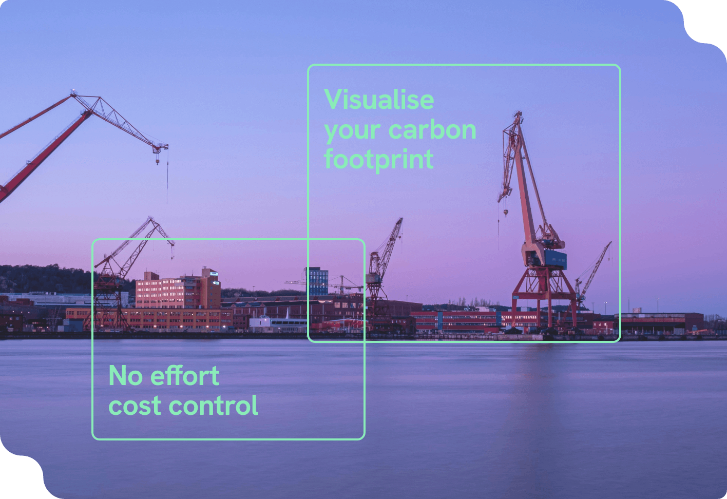 Illustration representing data workflows and sustainability reporting